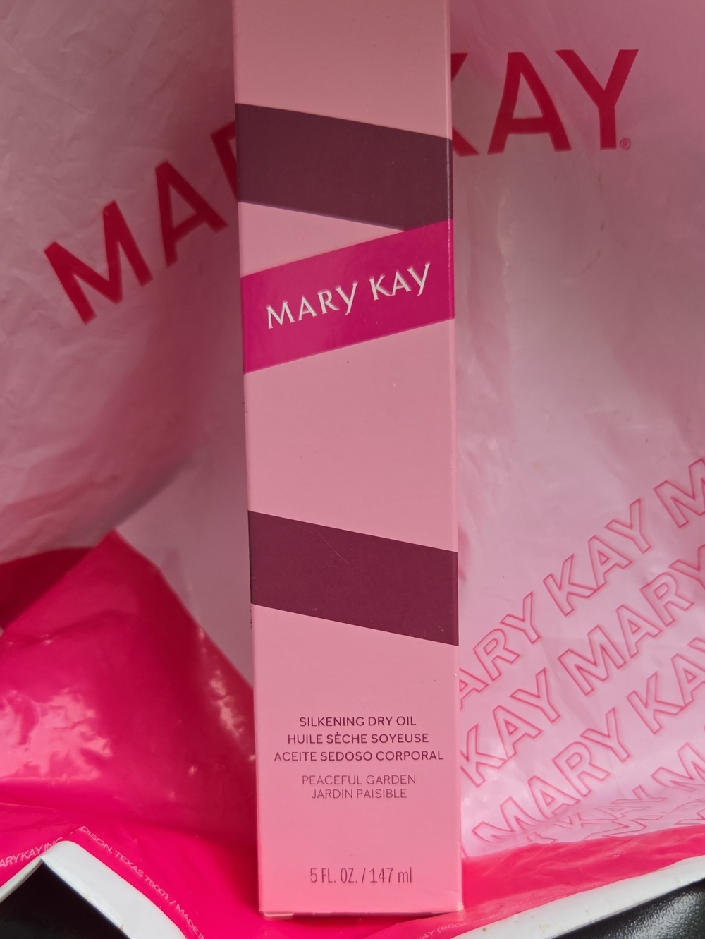 Mary Kay Silkening Dry Oil — Pink
